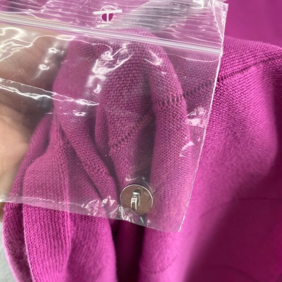 Talbots Dress Womens Small Purple Sweater Fit & Flare Long Sleeves V Neck NWT - Picture 7 of 10